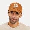 Men Life is Good Hats | Guitar Circle Psychedelic Chill Cap Coffee Brown