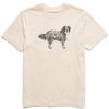 Men Life is Good Graphic Tees | Men'S Bernese-Scape Short Sleeve Tee Putty White