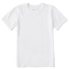 Kids Life is Good Solid Tees | Kids Solid Crusher Tee Cloud White