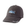 Women Life is Good Hats | Good Catch Tattered Chill Cap Slate Gray