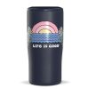 Home Hydrapeak Stainless Drinkware | Sunset Daisies 4-In-1 Can Cooler Navy