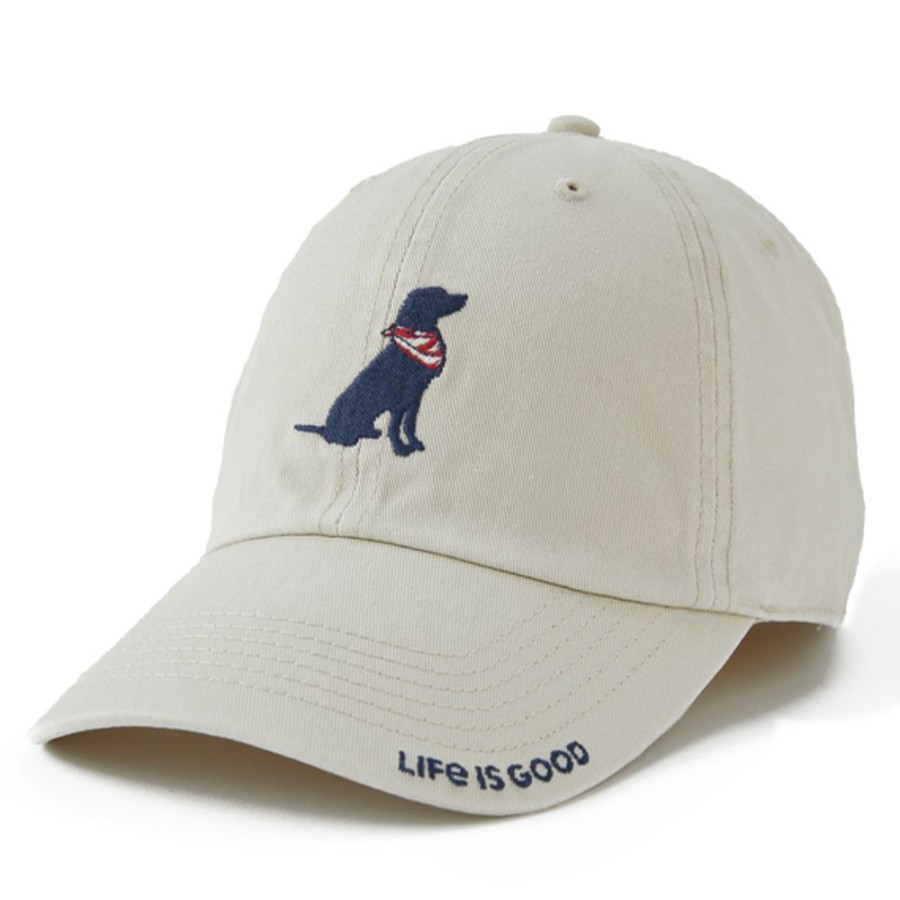 Men Life is Good Hats | Wag On Lab Chill Cap Bone