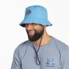 Women Life is Good Hats | Lig Coin Bucket Hat Cool Blue