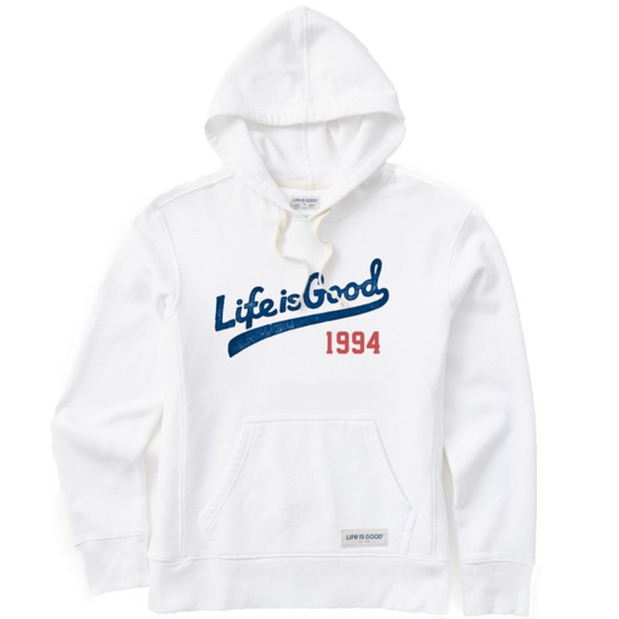 Women Life is Good Sweatshirts & Hoodies | Women'S 1994 Lig Tailwhip Simply True Fleece Hoodie Cloud White