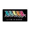 Home Life is Good Stickers & Magnets | Chair Spectrum Small Die Cut Decal Jet Black