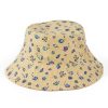 Women Life is Good Hats | Toddler Snorkel Fish Made In The Shade Bucket Hat Sandy Yellow