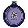 Home Mason Pet Toys | Lig Daisy Silicone Travel Dog Bowl Lilac Purple