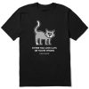 Men Life is Good Graphic Tees | Men'S Vintage Al Either You Love Cats Crusher Tee Jet Black