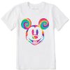 Kids Life is Good Graphic Tees | Kids Clean Tie Dye Willie Crusher Tee Cloud White