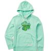 Women Life is Good Sweatshirts & Hoodies | Women'S Cloverfield Simply True Fleece Hoodie Spearmint Green