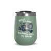 Home Hydrapeak Mugs | Jake & Rocket Strange Trip 12Oz Stainless Steel Wine Tumbler Sage