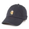 Men Life is Good Hats | Keep It Simple Beer Chill Cap Jet Black