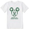 Kids Life is Good Graphic Tees | Kids Clean We'Re All Irish Today Willie Crusher Tee Cloud White