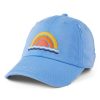 Women Life is Good Hats | Nd Rainbow Sunset Sunwashed Chill Cap Cornflower Blue