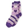 Women Life is Good Socks | Snuggle Sock Violet Purple