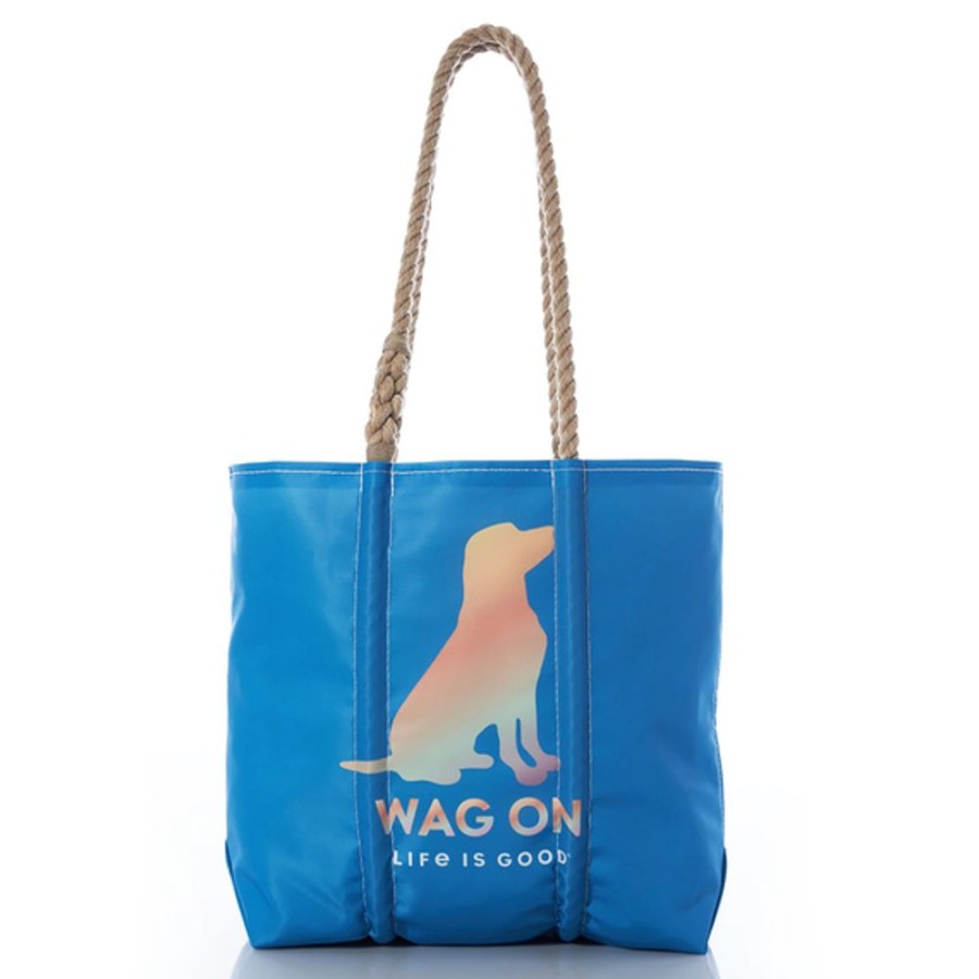 Women Sea Bags Bags, Backpacks & Totes | Sea Bags Wag On Tote Cool Blue