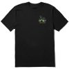 Men Life is Good Graphic Tees | Men'S Log On Campfire Short Sleeve Tee Jet Black