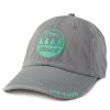 Men Life is Good Hats | Trees Please Sunwashed Chill Cap Slate Gray