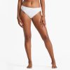 Women Inmocean Swimwear | Women'S Life Is Good Solid Classic Bikini Swimsuit Bottom Cloud White