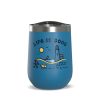 Home Hydrapeak Stainless Drinkware | Lighthouse Walk 12Oz Stainless Steel Wine Tumbler Sky