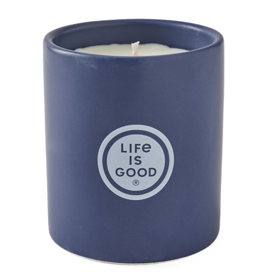 Home A Cheerful Giver Candles | Be Kind 12Oz Ceramic Soy Candle Navy