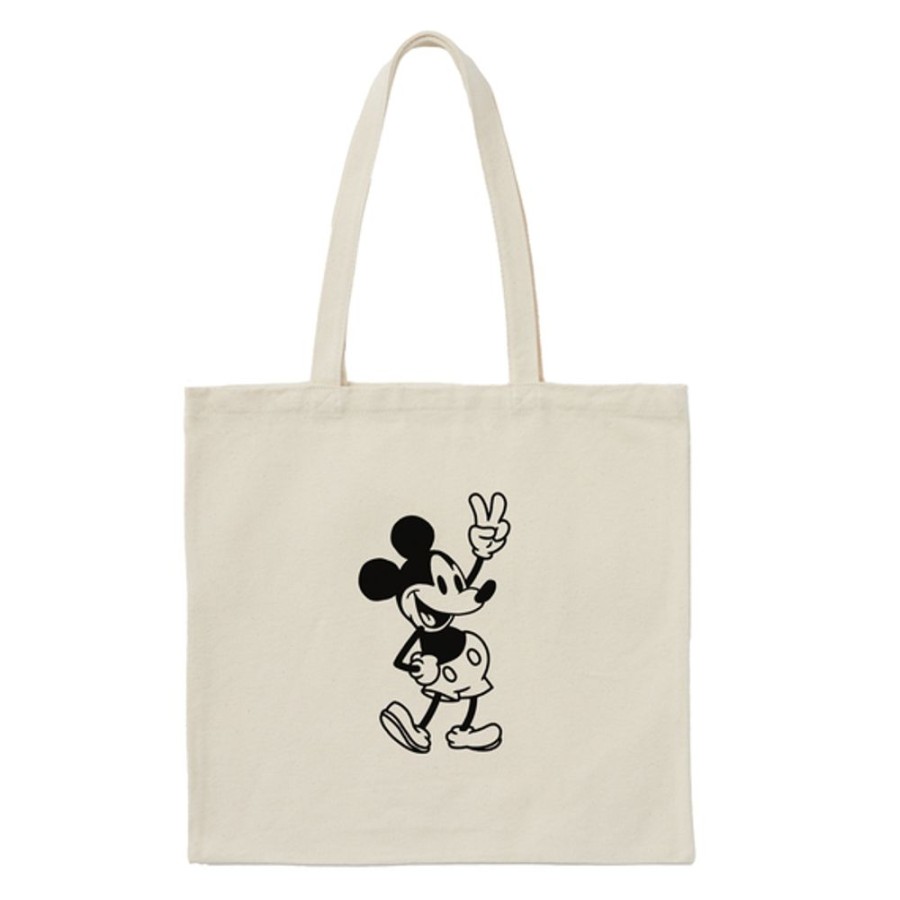 Women Life is Good Bags, Backpacks & Totes | Clean Steamboat Willie Peace Mini Classic Canvas Tote Natural