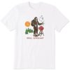 Men Life is Good Graphic Tees | Men'S Bigfoot Grill Sergeant Short Sleeve Tee Cloud White