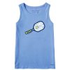 Home Life is Good Pickleball | Women'S One Love Pickleball Crusher Tank Cornflower Blue