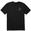 Men Life is Good Graphic Tees | Men'S Vintage Tuxedo Al Mini Crusher Tee Jet Black