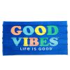 Home Life is Good Beach Gear | Berkshire Good Vibes Beach Towel Royal Blue