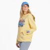 Women Life is Good Sweatshirts & Hoodies | Women'S Kindness Is Free Daisies Simply True Fleece Hoodie Sandy Yellow