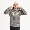 Men Life is Good Sweatshirts & Hoodies | Men'S Positive Ballyard Script Simply True Fleece Hoodie Gray Camo