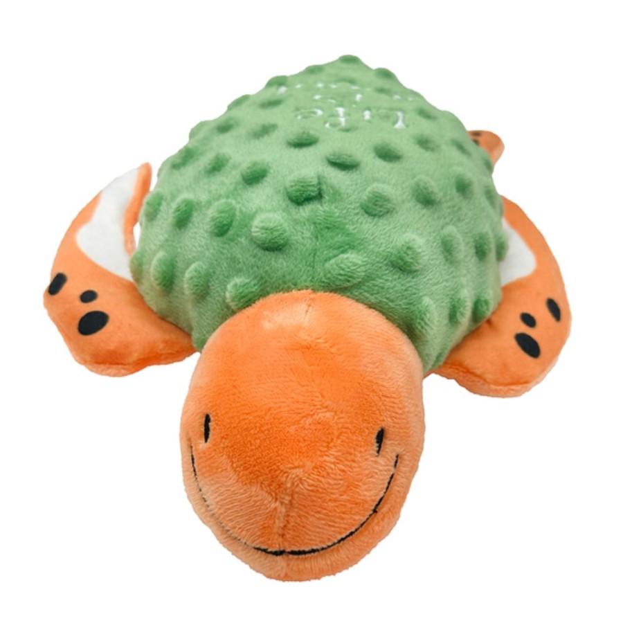 Home Mason Pet Toys | Sea Turtle Plush Dog Toy Multi-Color