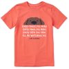 Kids Life is Good Graphic Tees | Kids I'Ll Be Watching You Crusher Tee Mango Orange