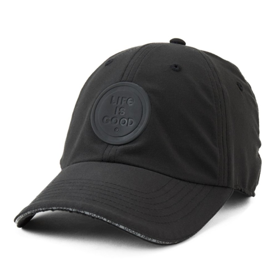 Women Life is Good Hats | Lig Coin Active Chill Cap Jet Black