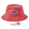 Men Life is Good Hats | Lig Vintage Oval Bucket Hat Faded Red