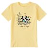 Kids Life is Good Graphic Tees | Kids Watercolor Willie Nature Is Magic Crusher Tee Sandy Yellow