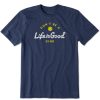 Home Life is Good Pickleball | Men'S Athletic Don'T Be A Dink Short Sleeve Tee Darkest Blue