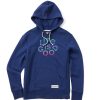 Women Life is Good Sweatshirts & Hoodies | Women'S Lig Totem Simply True Fleece Hoodie Darkest Blue