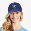 Women Life is Good Hats | Sea Turtle Daisy Chill Cap Darkest Blue