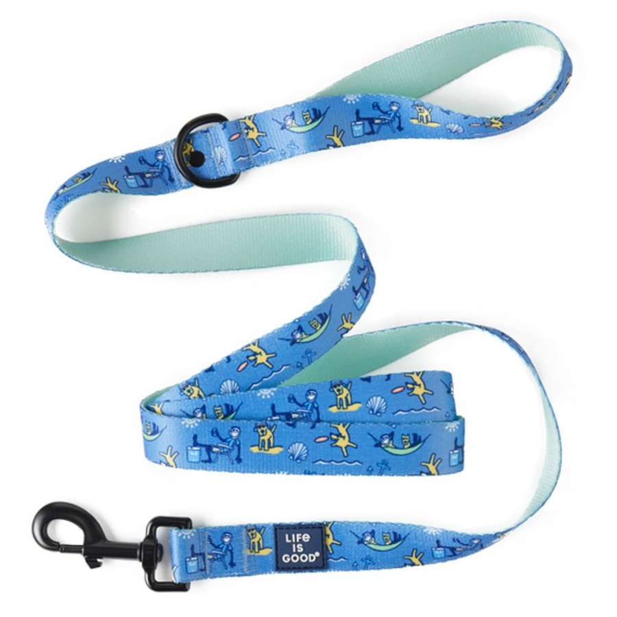 Home Mason Pet Toys | Beach Day Dog Leash Cornflower Blue