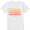 Kids Life is Good Graphic Tees | Kids Clean Sunshine Crusher Tee Cloud White