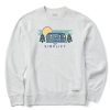 Men Life is Good Sweatshirts & Hoodies | Men'S Simplify Camper Simply True Fleece Crew Light Heather Gray