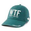 Women Life is Good Hats | Wtf Chill Cap Spruce Green