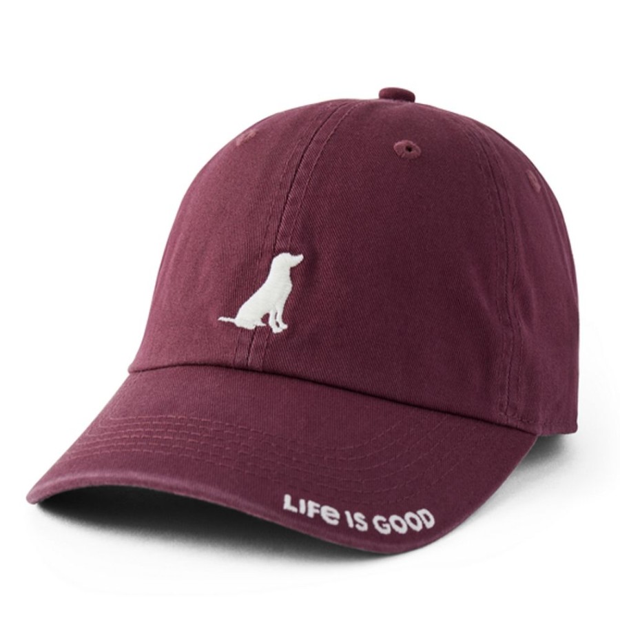 Women Life is Good Hats | Wag On Lab Chill Cap Mahogany Brown