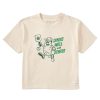 Women Life is Good Boxy Tees | Women'S Matchbook Dinks Well Boxy Crusher Tee Putty White