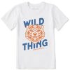 Kids Life is Good Graphic Tees | Kids Matchbook Wild Thing Tiger Crusher Tee Cloud White