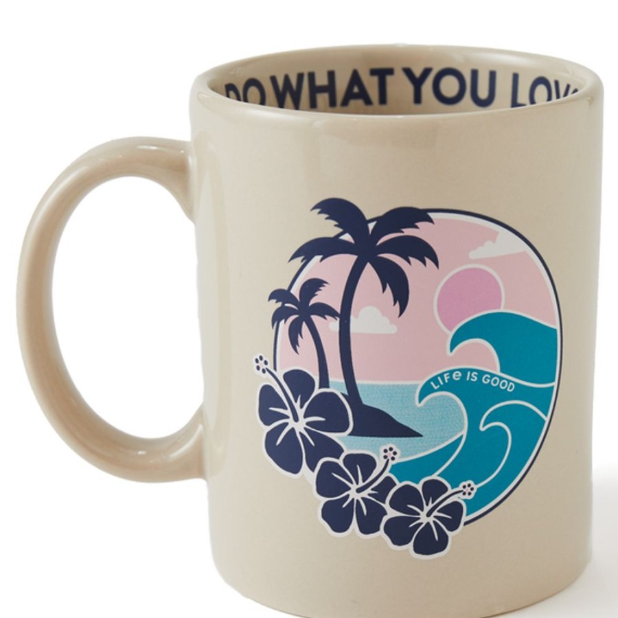 Home Life is Good Mugs | Big Waves Jake'S Mug Bone