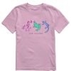 Kids Life is Good Graphic Tees | Kids Realaxed Amphibious Trio Crusher Tee Violet Purple