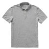 Men Life is Good Casual Shirts | Men'S Solid Crusher-Lite Polo Heather Gray